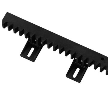 Nylon&plastic gear rack with steel core inside